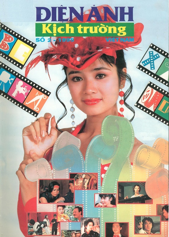 DIEN ANH KICH TRUONG magazine side cover Issue 2  1995
