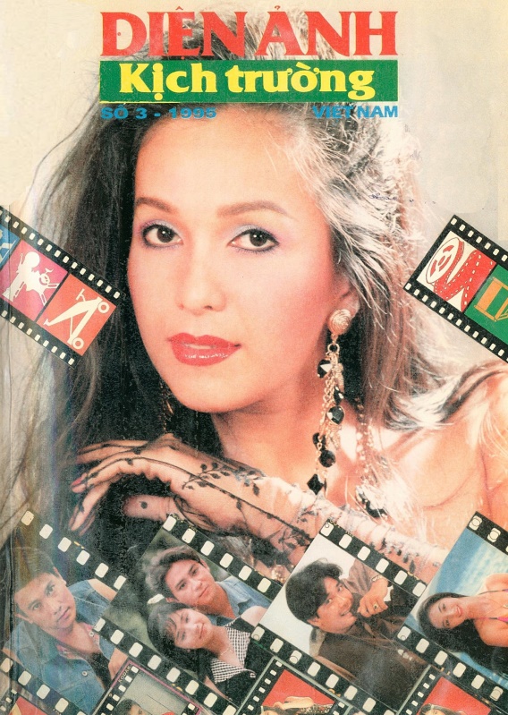 DIEN ANH KICH TRUONG magazine side cover Issue 3  1995