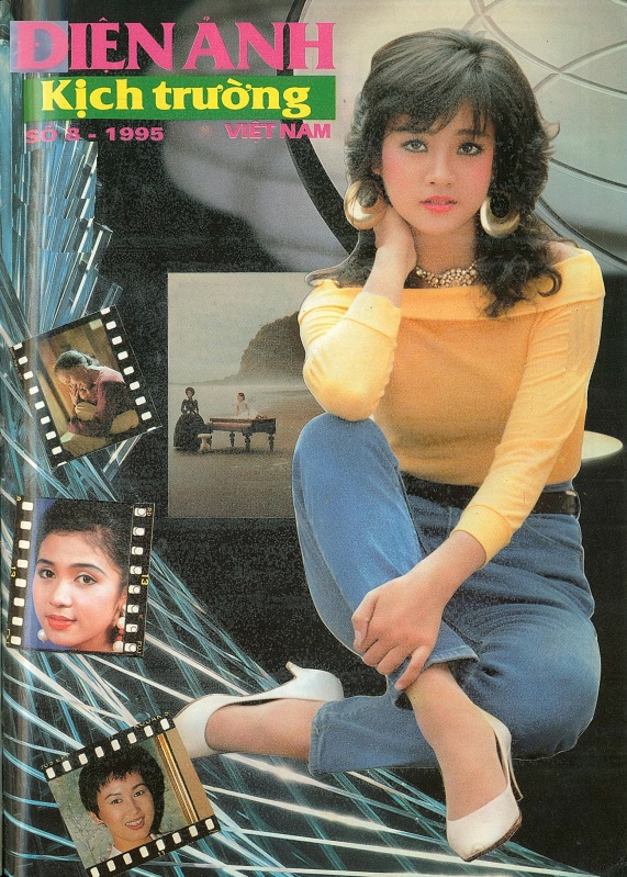 DIEN ANH KICH TRUONG magazine side cover Issue 8  1995