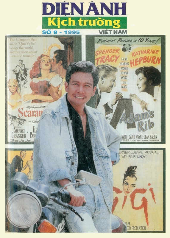 DIEN ANH KICH TRUONG magazine side cover Issue 9  1995