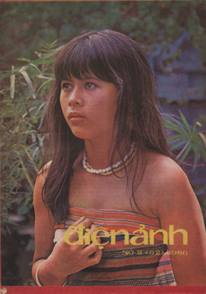 DIEN ANH magazine side cover Issue 2  1986