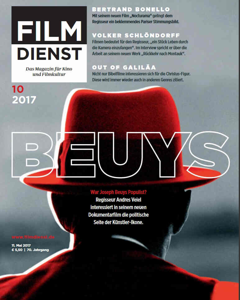 FILM DIENST magazine side cover Issue 10 11 May 2017