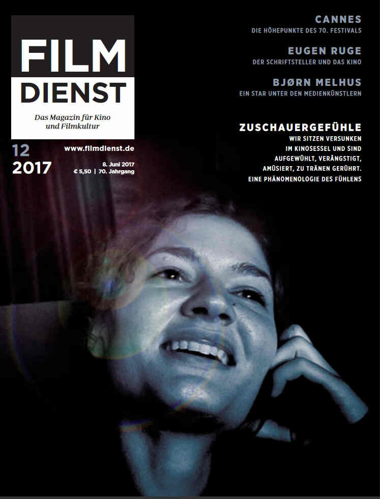FILM DIENST magazine side cover Issue 12 8 June 2017