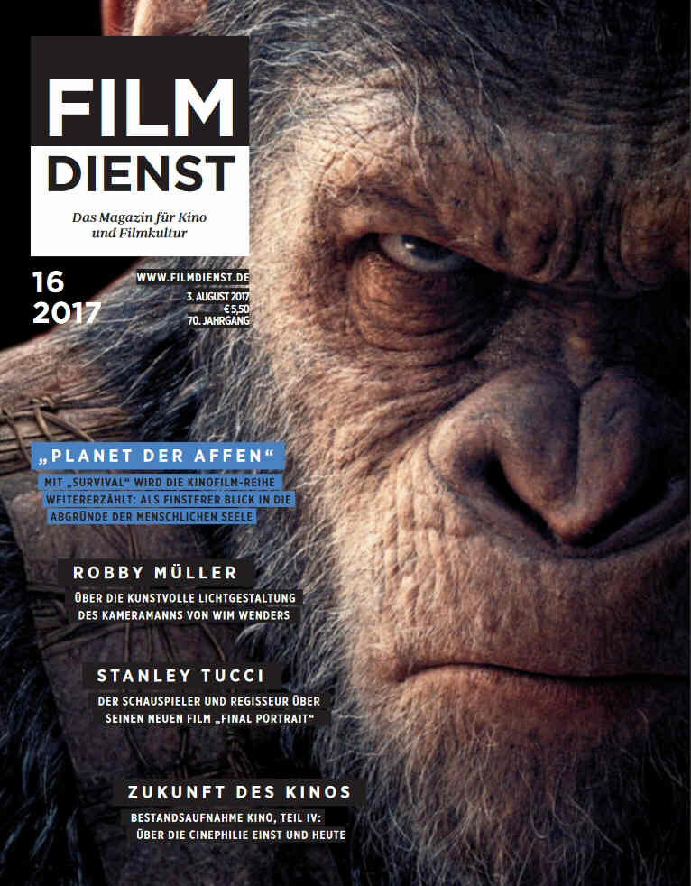 FILM DIENST magazine side cover Issue 16 3 August 2017