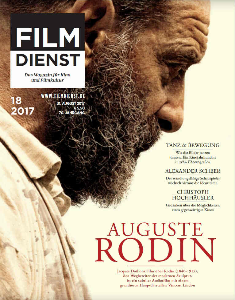FILM DIENST magazine side cover Issue 18 31 August 2017
