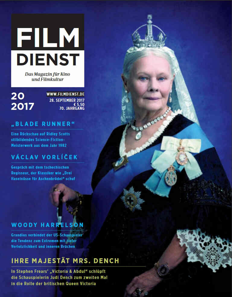 FILM DIENST magazine side cover Issue 20 28 September 2017