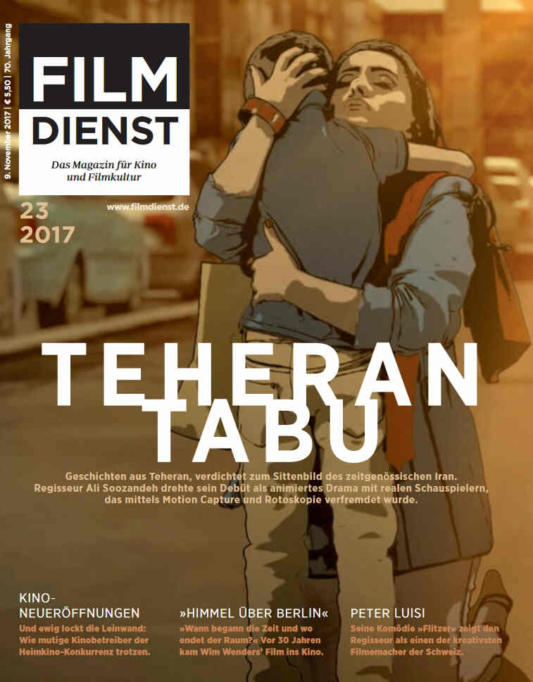 FILM DIENST magazine side cover Issue 23 9 November 2017