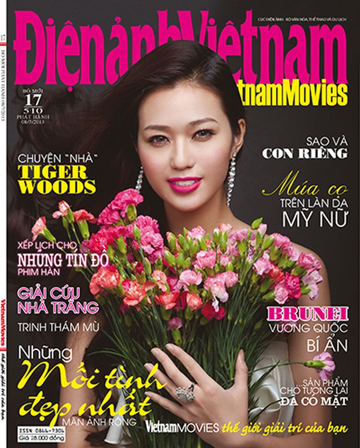 DIEN ANH magazine side cover 8 July 2013