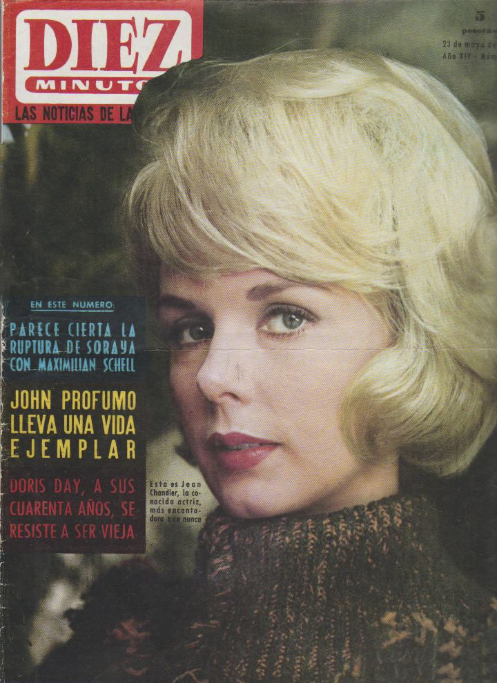 DIEZ MINUTOS magazine side cover Issue 665 23 May 1964