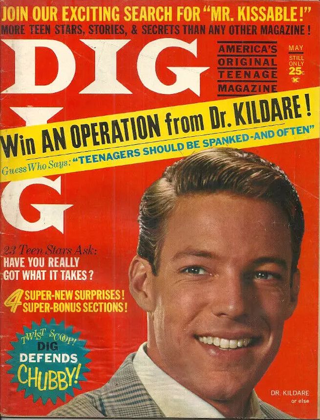 DIG magazine side cover  May 1962
