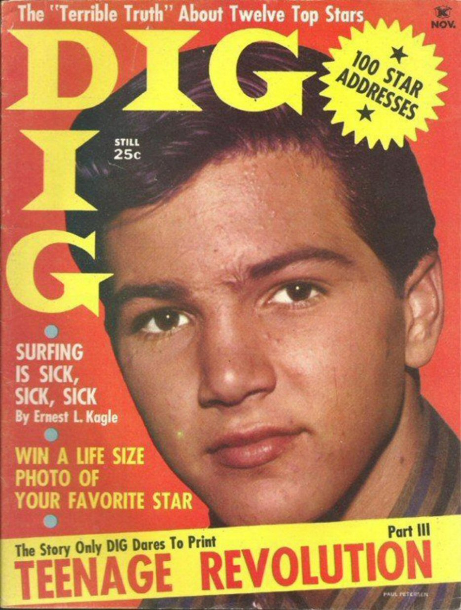 DIG magazine side cover  Vol 10 No  7  November 1963