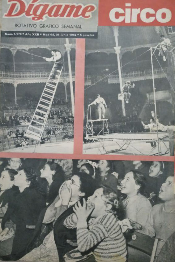 DIGAME magazine side cover Issue 1173 26 June 1962