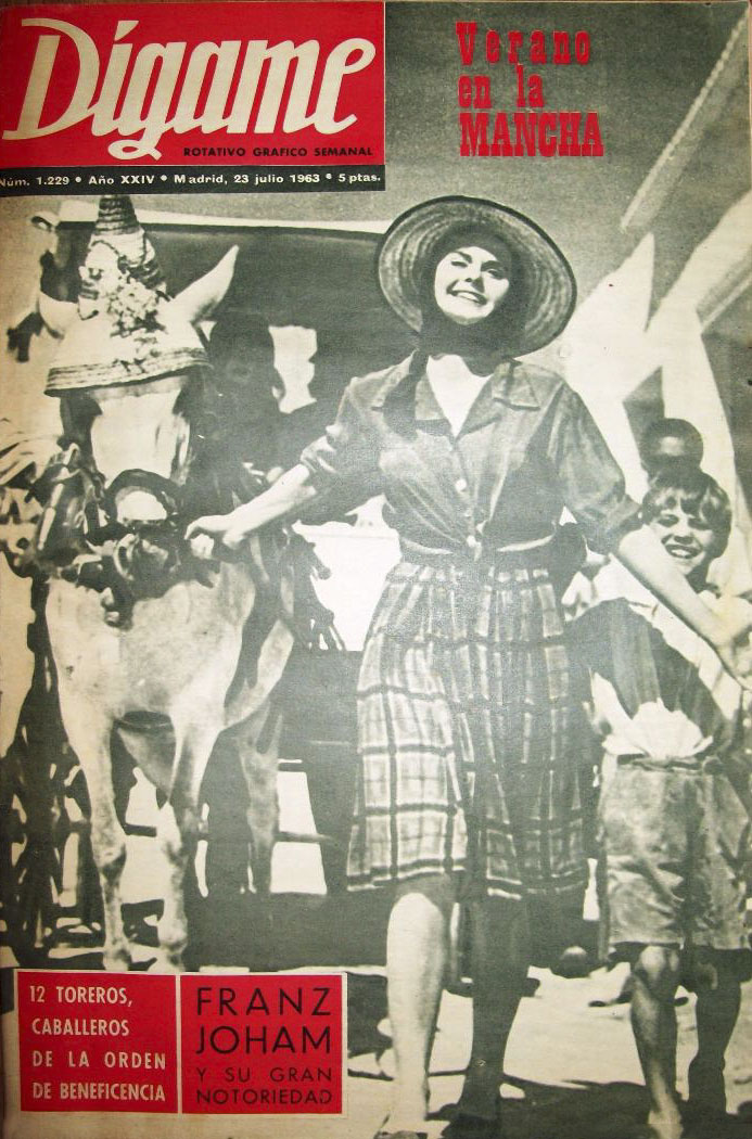 DIGAME magazine side cover Issue 1229 23 July 1963