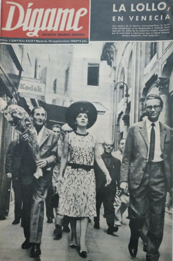 DIGAME magazine side cover Issue 1236 10 September 1963