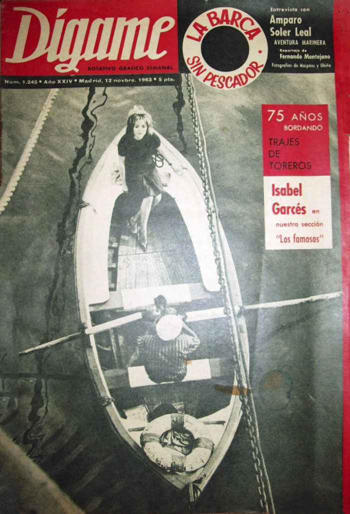 DIGAME magazine side cover Issue 1245 12 November 1963