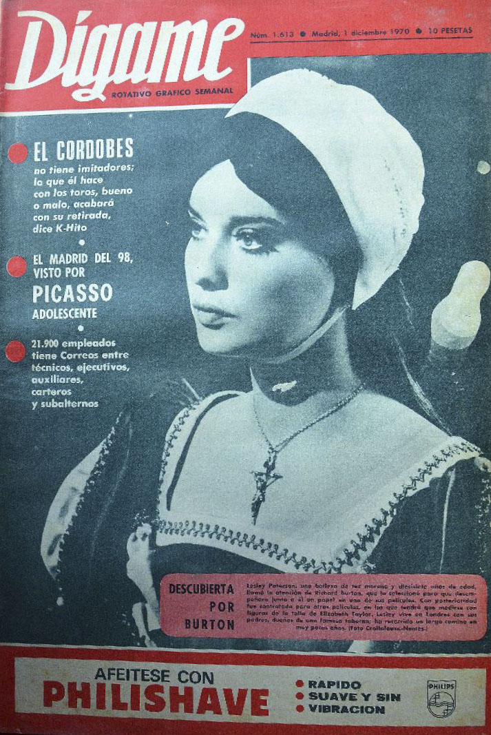 DIGAME magazine side cover Issue 1613 1 December 1970