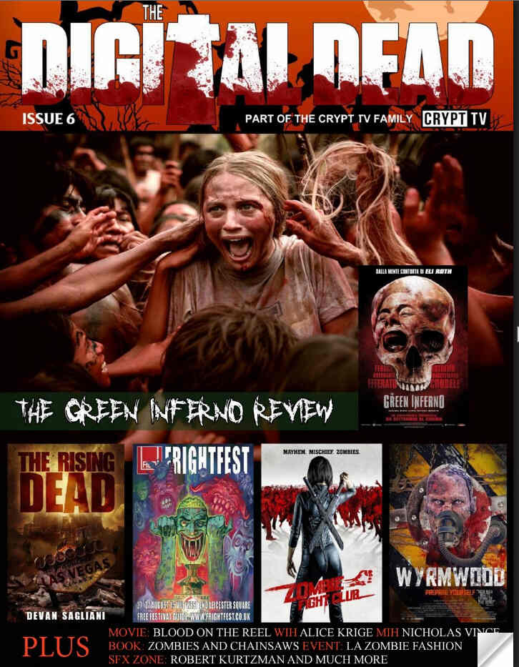 DIGITAL DEAD |THE magazine side cover Issue 6 November 2015