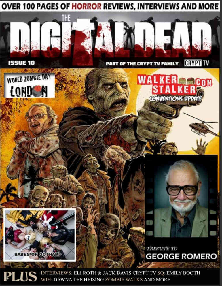 DIGITAL DEAD |THE magazine side cover Issue 10  November 2017