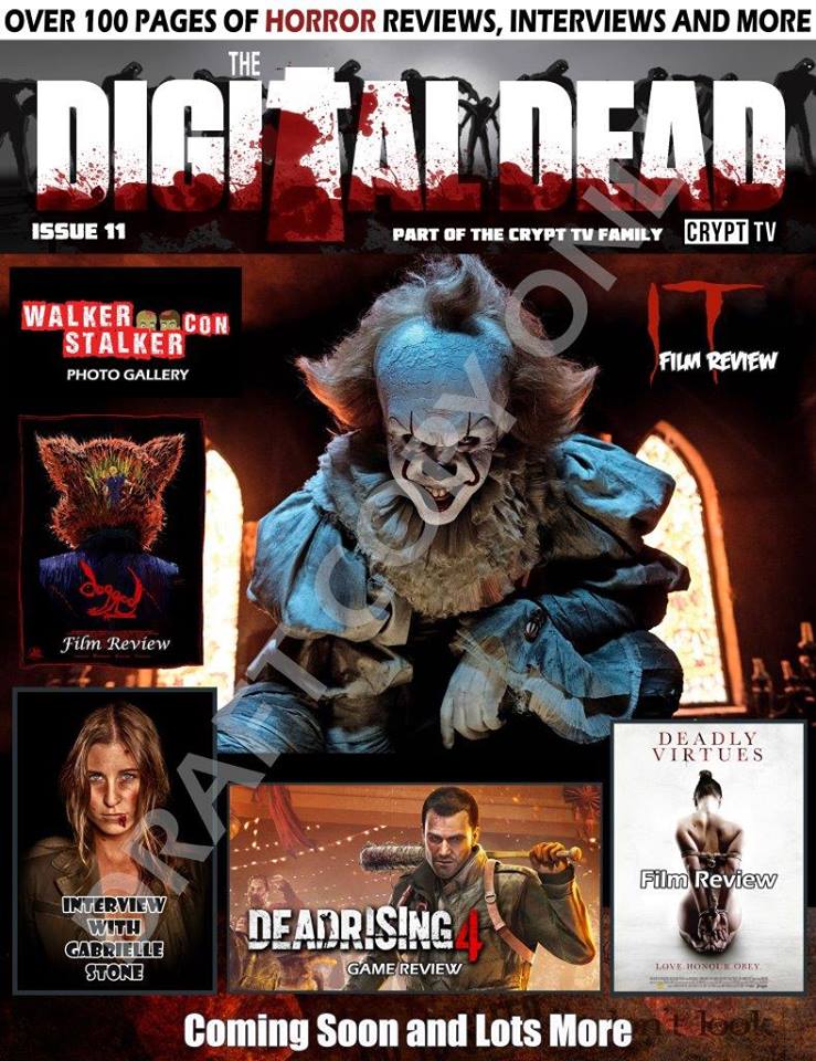 DIGITAL DEAD |THE magazine side cover Issue 11  April 2018