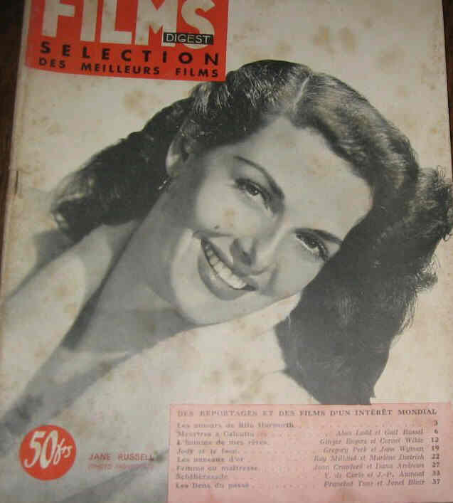 FILMS DIGEST magazine side cover Issue 1  1948