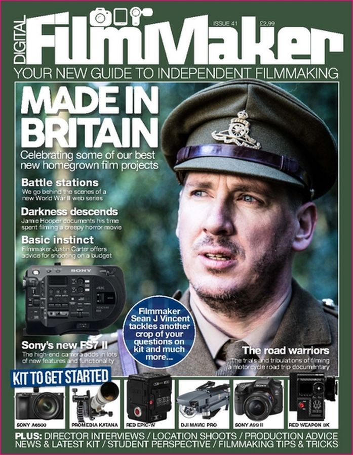 DIGITAL FILMMAKER magazine side cover Issue 41 November 2016