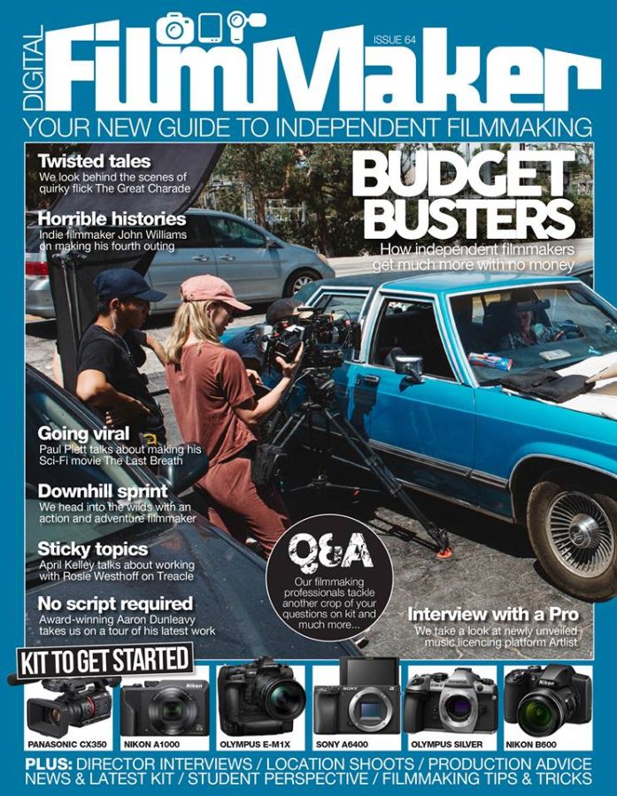 DIGITAL FILMMAKER magazine side cover Issue 64  February 2019