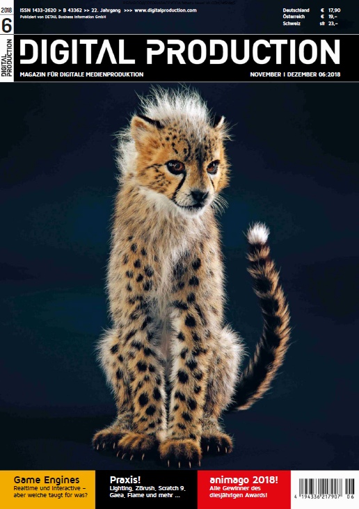 DIGITAL PRODUCTION magazine side cover Issue 6  November/December 2018