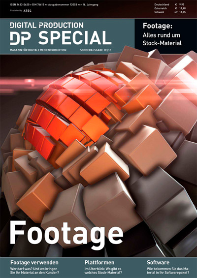 DIGITAL PRODUCTION magazine side cover Issue 3  2012