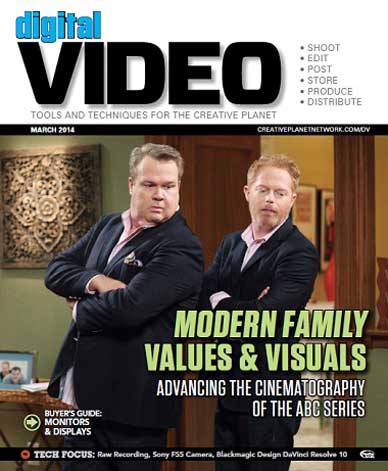 DIGITAL VIDEO magazine side cover March 2014