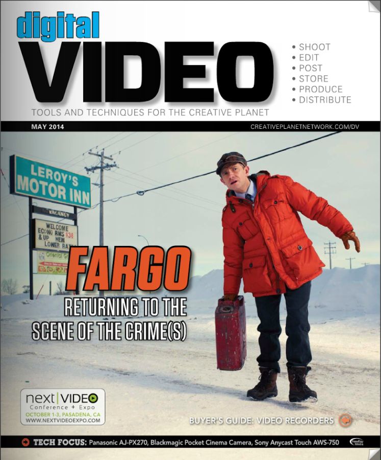 DIGITAL VIDEO magazine side cover May 2014