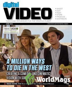 DIGITAL VIDEO magazine side cover June 2014