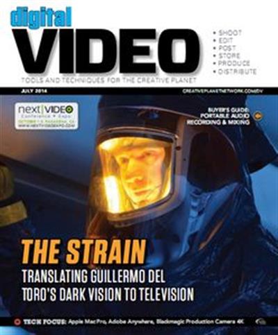 DIGITAL VIDEO magazine side cover July 2014