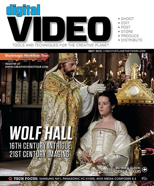 DIGITAL VIDEO magazine side cover May 2015