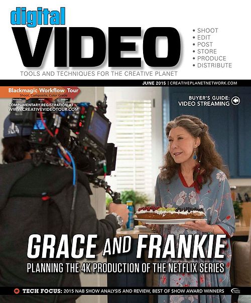 DIGITAL VIDEO magazine side cover June 2015