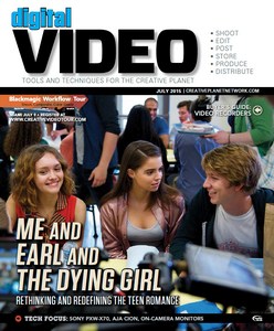 DIGITAL VIDEO magazine side cover July 2015