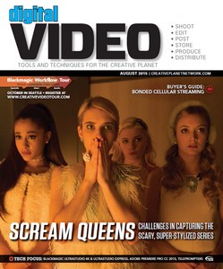 DIGITAL VIDEO magazine side cover August 2015