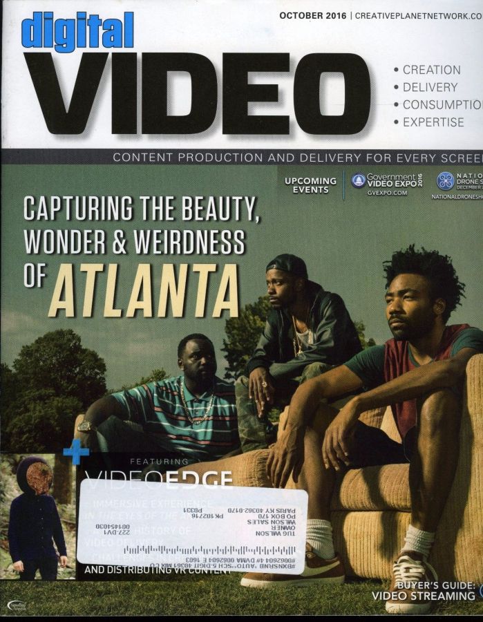DIGITAL VIDEO magazine side cover  October 2016