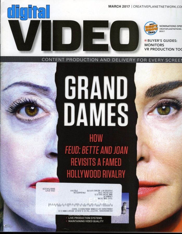 DIGITAL VIDEO magazine side cover  March 2017