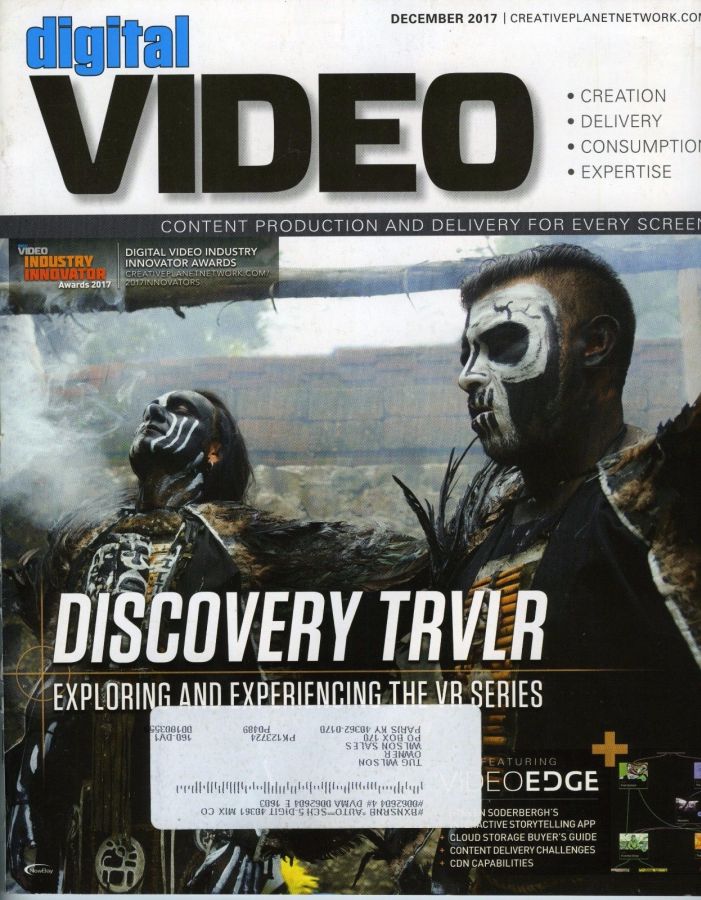 DIGITAL VIDEO magazine side cover  December 2017