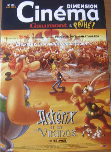 CINEMA DIMENSION magazine side cover Issue 133 April 2006