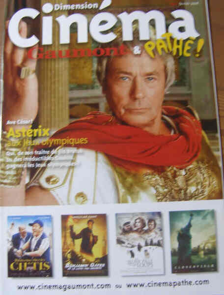 CINEMA DIMENSION magazine side cover Issue 153 February 2008