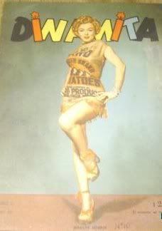 DINAMITA magazine side cover  1954