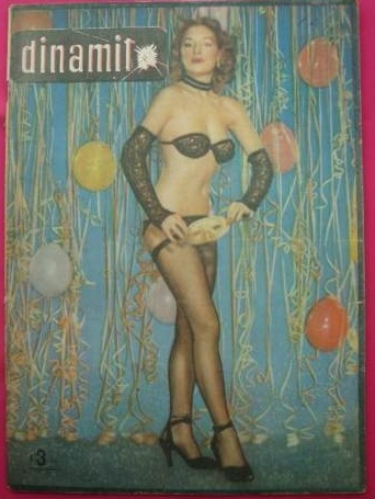 DINAMITA magazine side cover Issue 16 December 1954