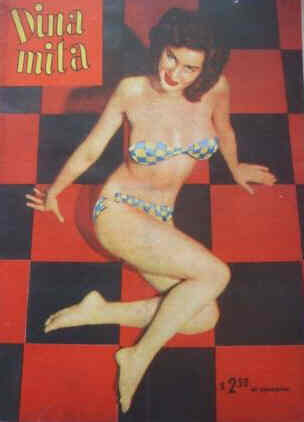 DINAMITA magazine side cover Issue 22 6 February 1955