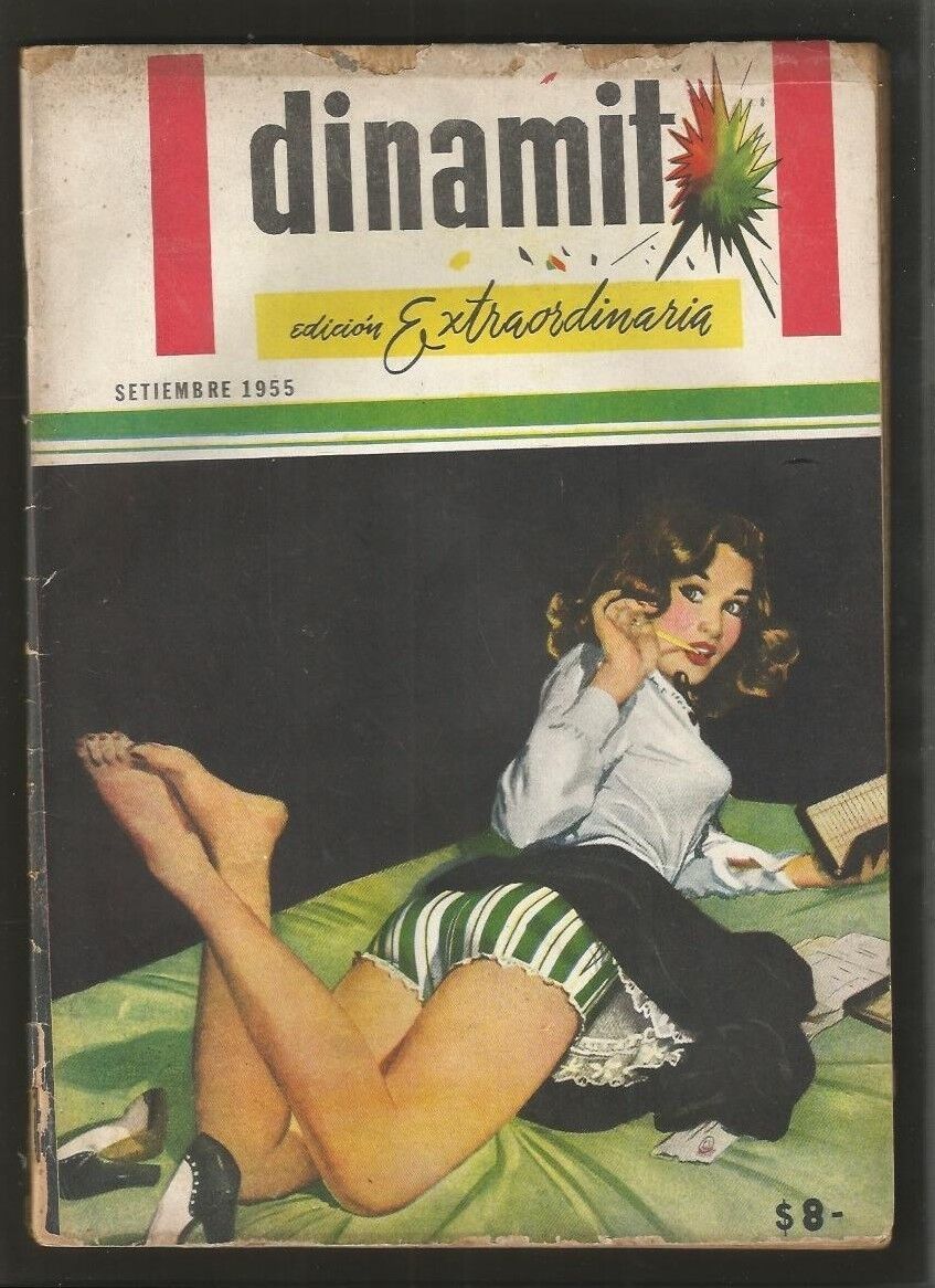 DINAMITA magazine side cover  September 1955