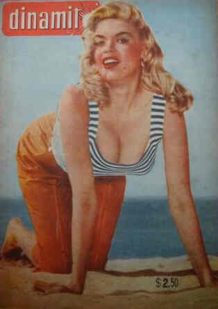 DINAMITA magazine side cover Issue 12 November 1955