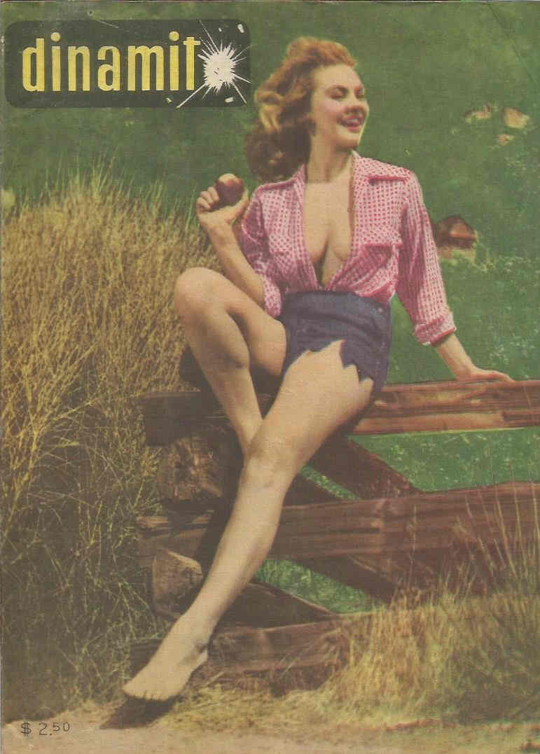 DINAMITA magazine side cover Issue 6  1955