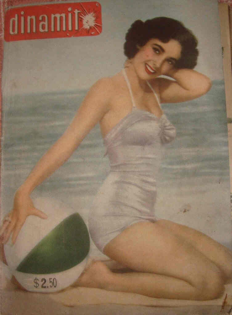 DINAMITA magazine side cover Issue 9  1955