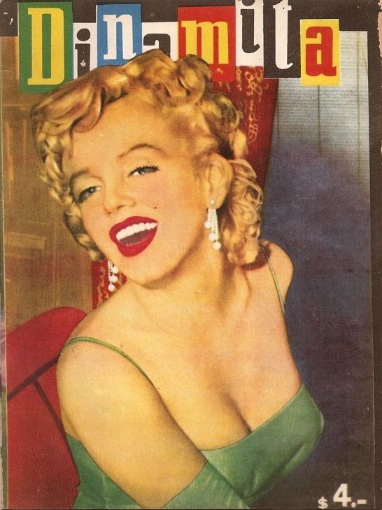 DINAMITA magazine side cover  1956