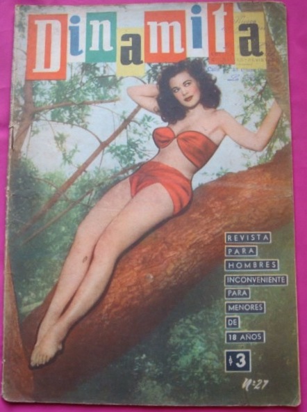 DINAMITA magazine side cover Issue 27  1957